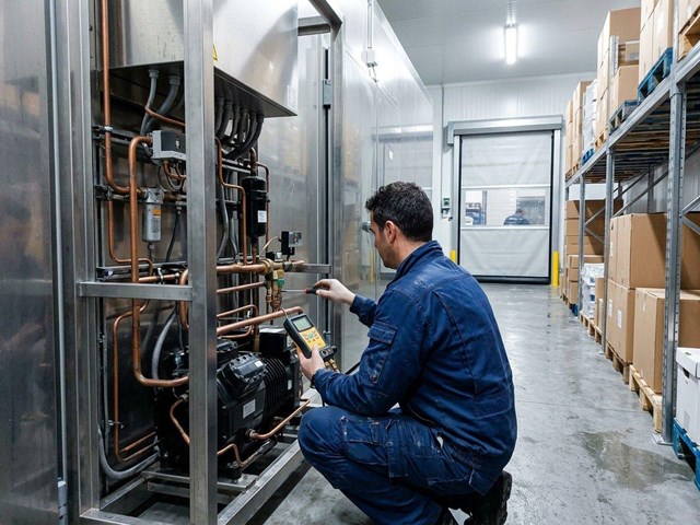 Mantenimiento y reparación de cámaras frigoríficas en Pontevedra