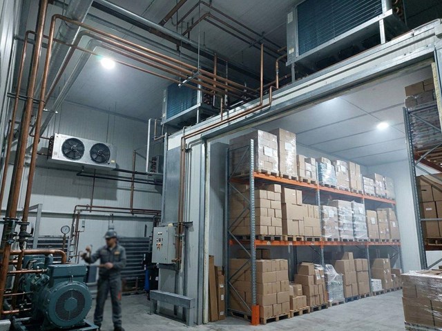 Sistemas de refrigeración industrial para naves en Pontevedra